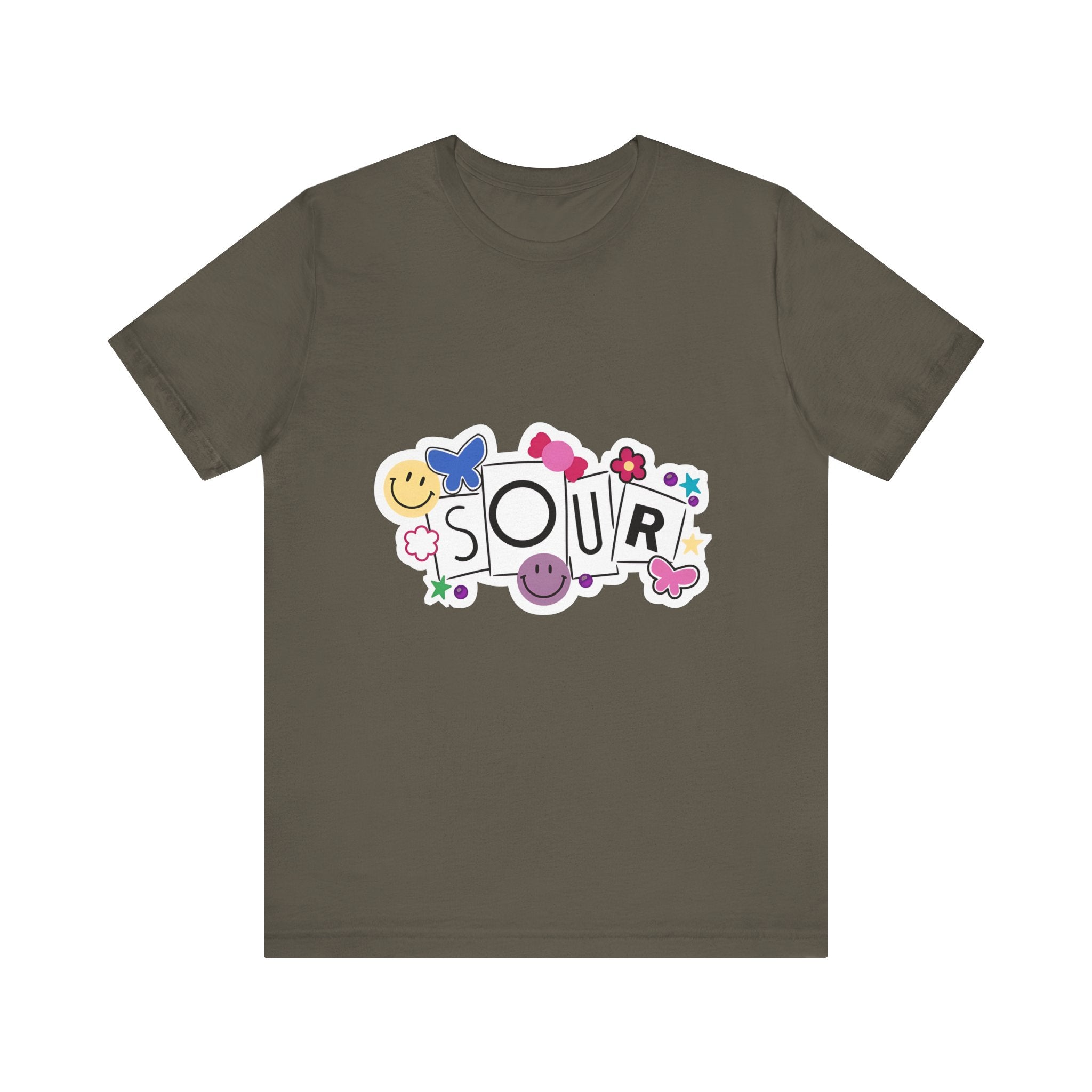Olivia Rodrigo Unisex Jersey Short Sleeve Tee - Sour – snazzymerch
