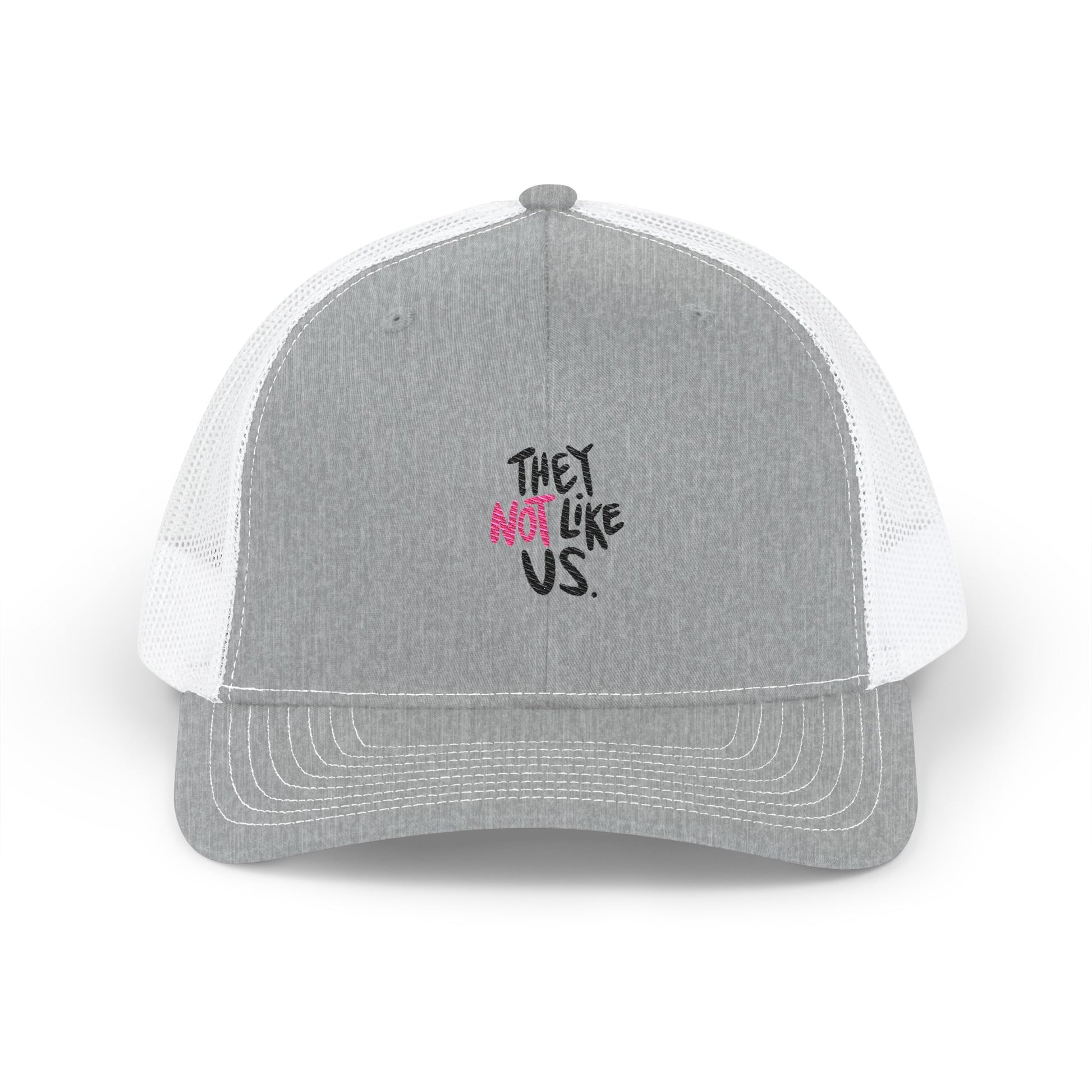 . Bold “NOT” Statement Snapback Trucker Cap - snazzymerch