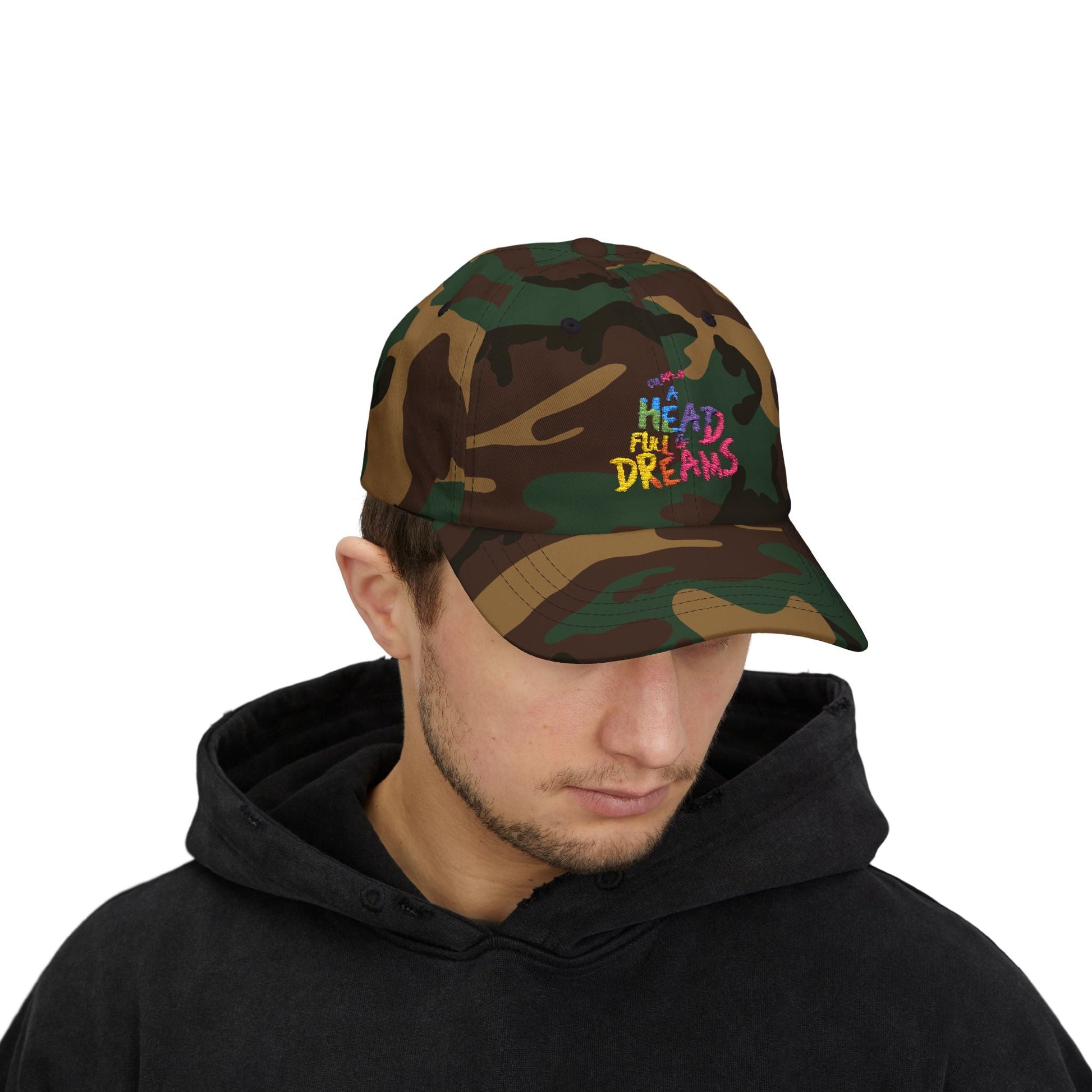 Classic Dad Cap — Coldplay’s Iconic A Head Full of Dreams Printify