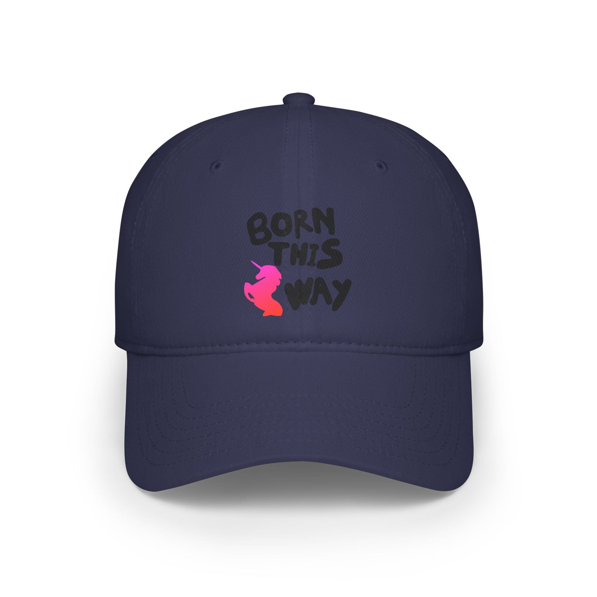 Born This Way Unicorn Baseball Cap Printify