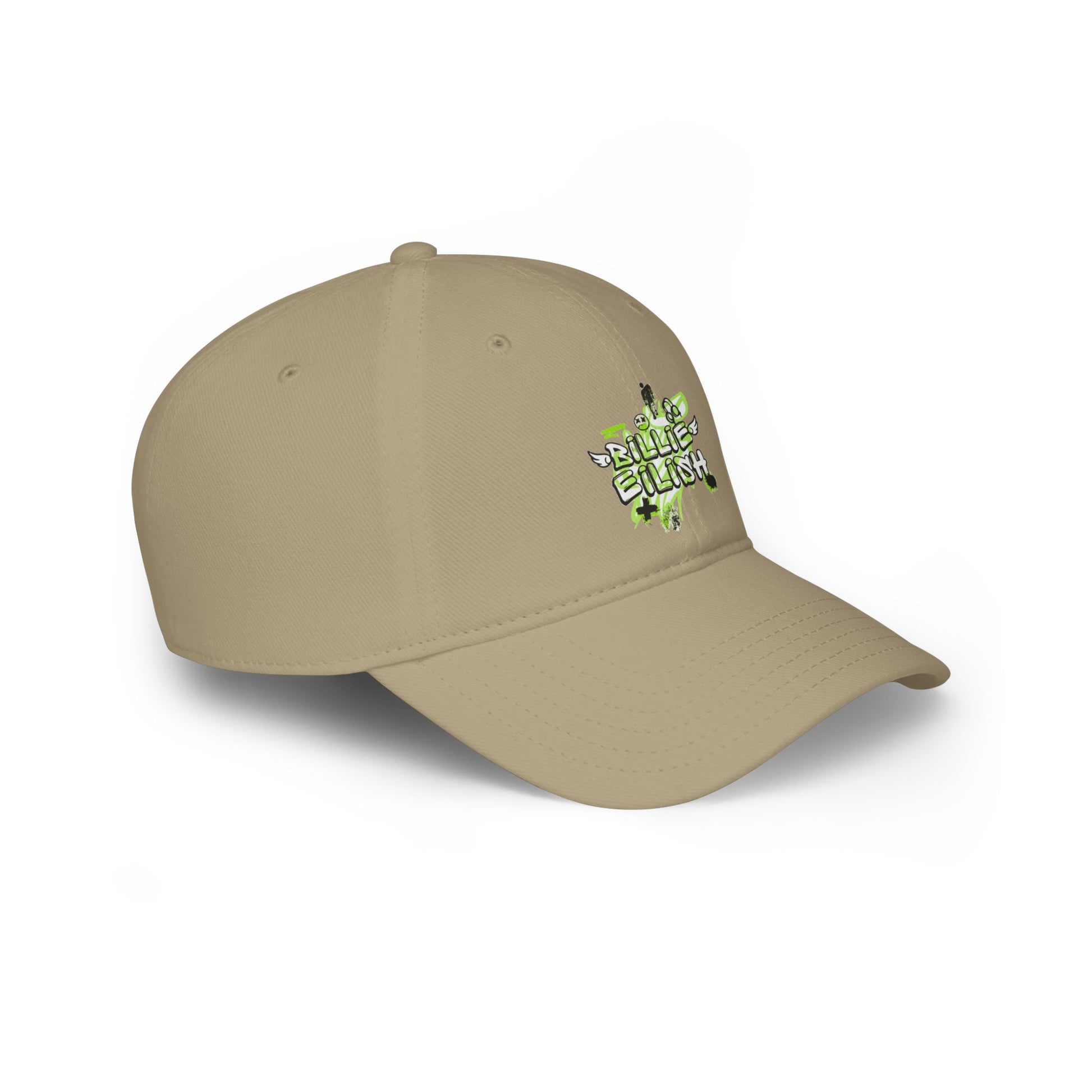 Billie Eilish Inspired Baseball Cap – Grunge Angel Graffiti Edition Printify
