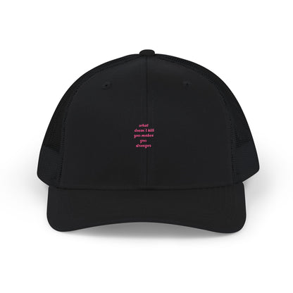 Stronger Soundwaves Snapback Trucker cap Printify