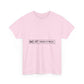 Plain Minimal Black Unisex Heavy Cotton Tee - snazzymerch