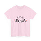 Love Bowl Retro Unisex Heavy Cotton Tee - snazzymerch