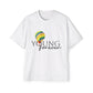 Sky Journey Balloon Men's Heavy Oversized Tee - snazzymerch