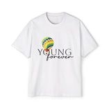 Sky Journey Balloon Men's Heavy Oversized Tee - snazzymerch