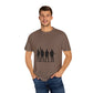 Retro Rock Vibes Unisex Garment-Dyed T-shirt - snazzymerch