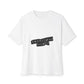Tilted Echo Unisex Oversized Boxy Tee - snazzymerch