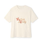 Trojan Spirit Unisex Oversized Boxy Tee - snazzymerch