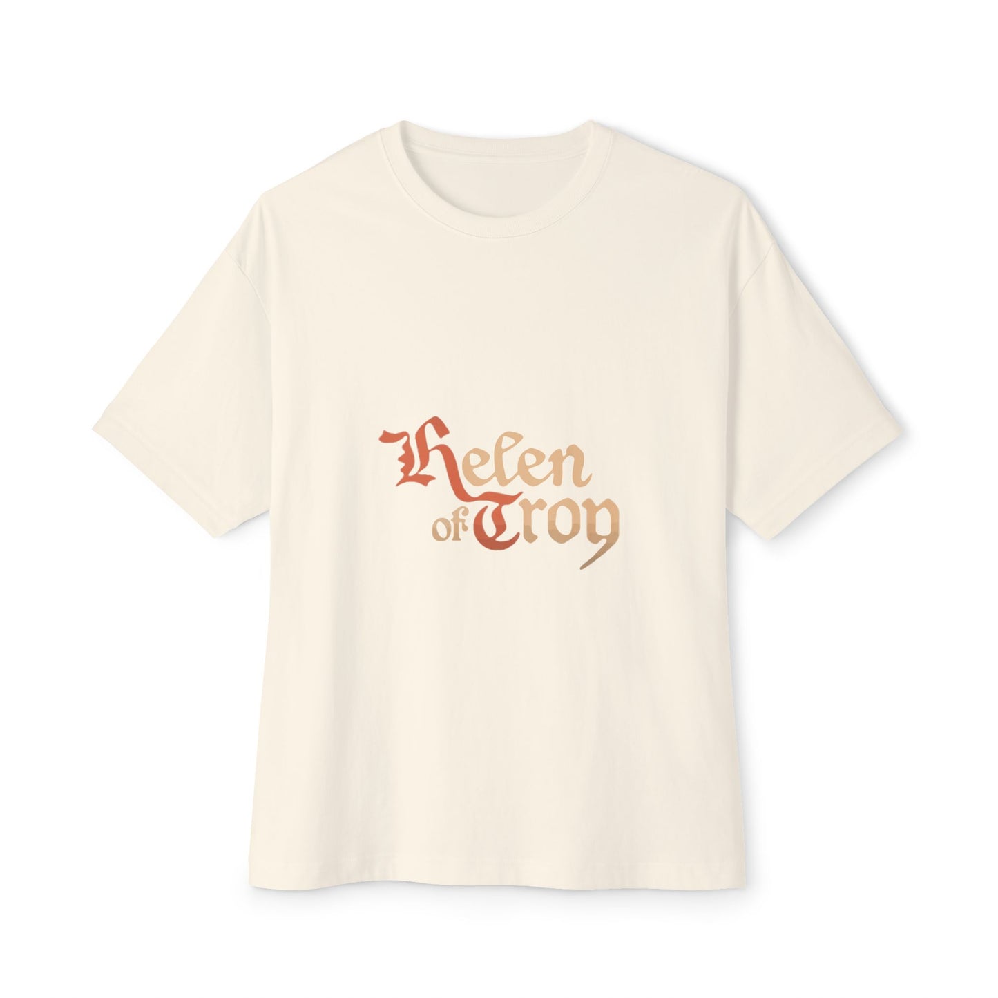 Trojan Spirit Unisex Oversized Boxy Tee - snazzymerch