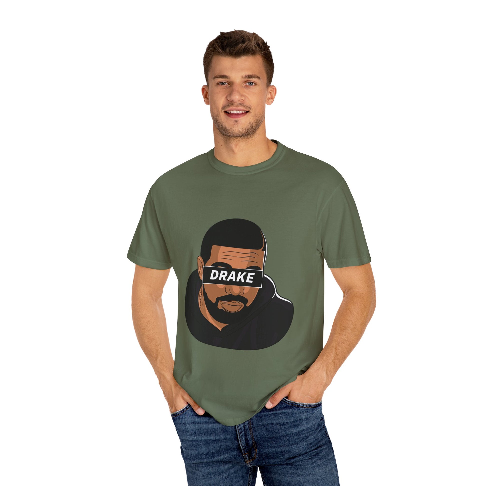 DRA-KE Vision Block Dyed Tshirt Printify
