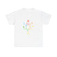 Minimalist Divide Symbol with Brush Unisex Heavy Cotton Tee Printify