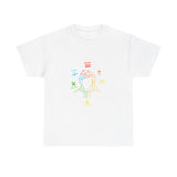 Minimalist Divide Symbol with Brush Unisex Heavy Cotton Tee Printify
