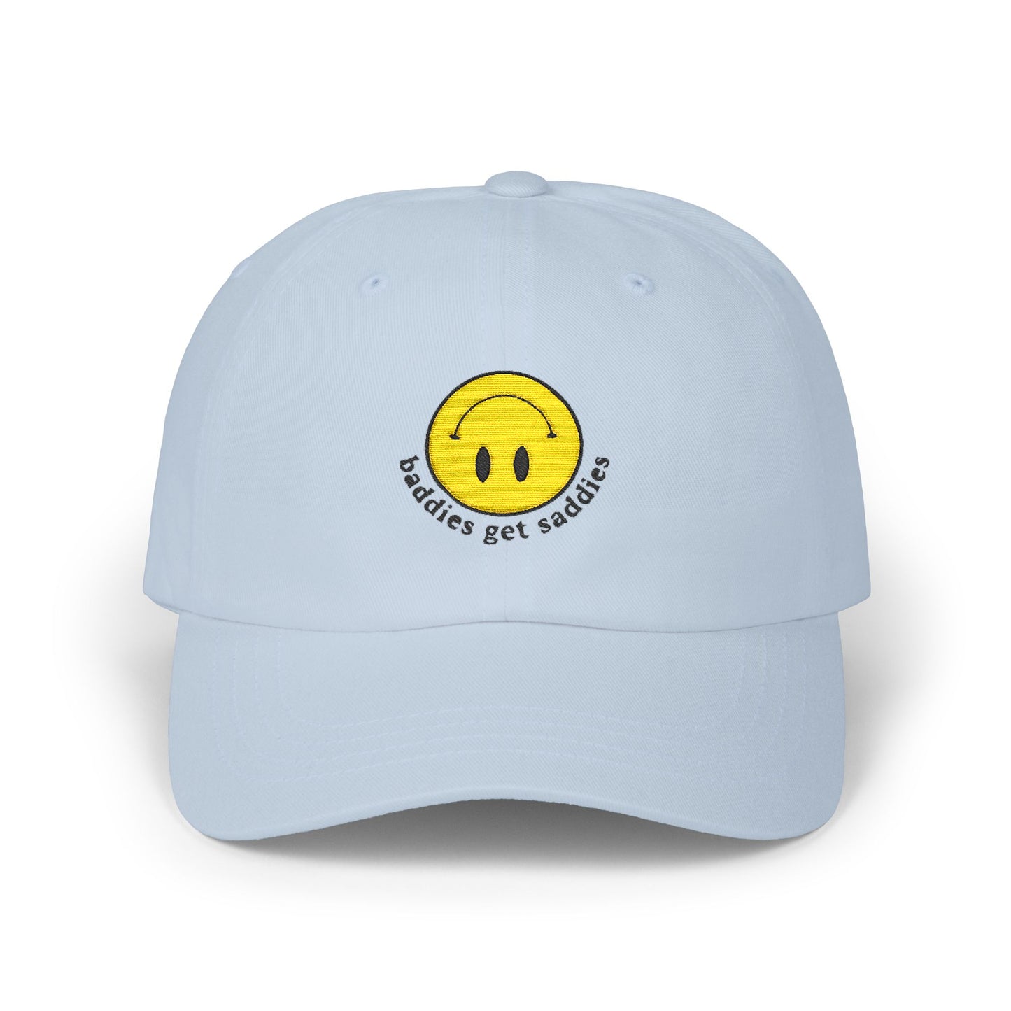 Yellow Smiley Classic Dad Cap - snazzymerch
