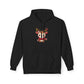 Cute Christmas Reindeer Fleece Hoodie – Holiday Edition Printify