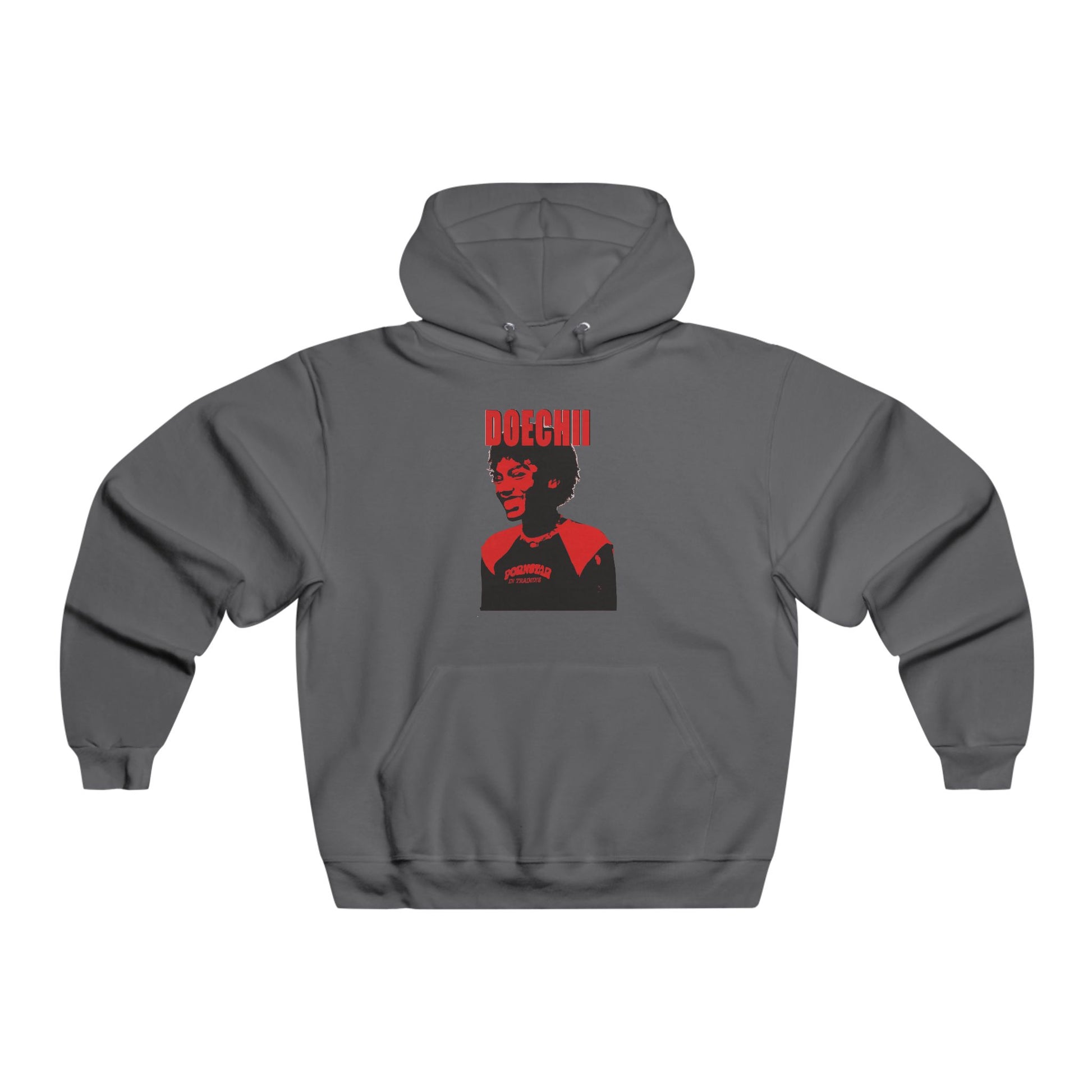 Art Portrait Men's NUBLEND® Hooded Sweatshirt - snazzymerch