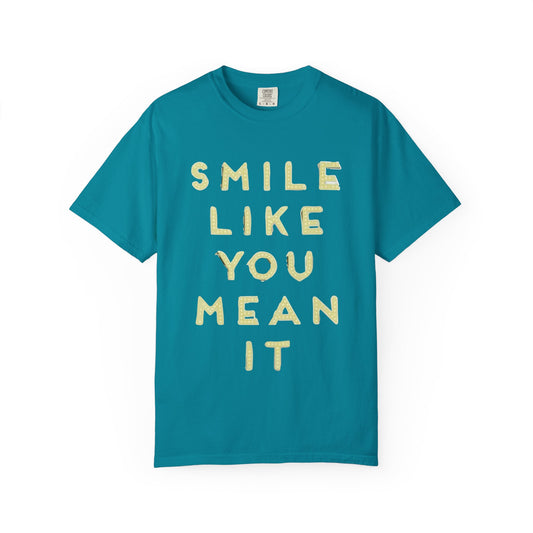 Glow-Inspired Quote Unisex Garment-Dyed T-shirt - snazzymerch