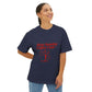 Unisex Oversized Tee – Snazzy Coffe Club Edition Printify