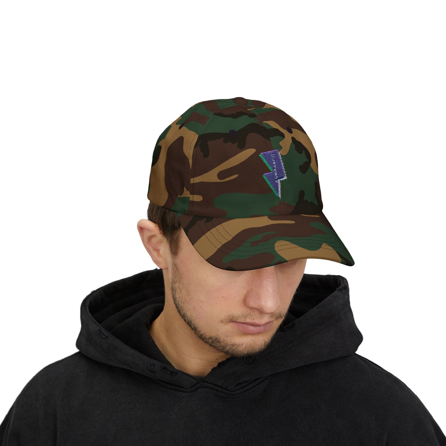 Neon Bolt Energy Classic dad cap Printify