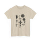 Ocean Wave with Heart Outline Unisex Heavy Cotton Tee Printify