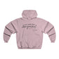 Bold Outline Men's NUBLEND® Hooded Sweatshirt - snazzymerch