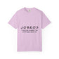 Classic Embroidered Unisex Garment-Dyed T-shirt - snazzymerch