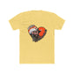 Unisex Cotton Tee – Post Malone Heart Design Printify