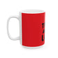 Pink Passion Ceramic Mug, (11oz, 15oz) - snazzymerch