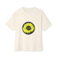 Bloom Aura Unisex Oversized Boxy Tee - snazzymerch