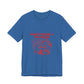 Fierce Femme in Red Unisex jersey short sleeve tee Printify