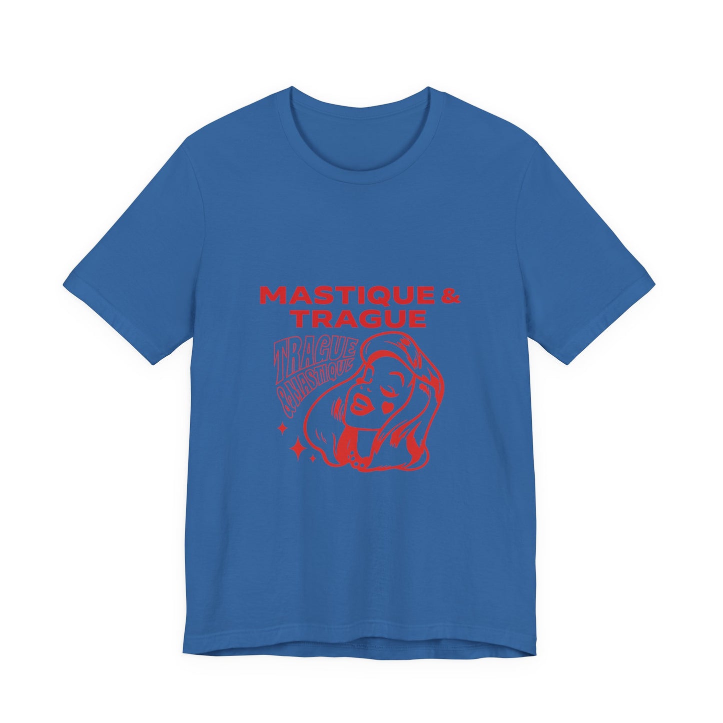 Fierce Femme in Red Unisex jersey short sleeve tee Printify