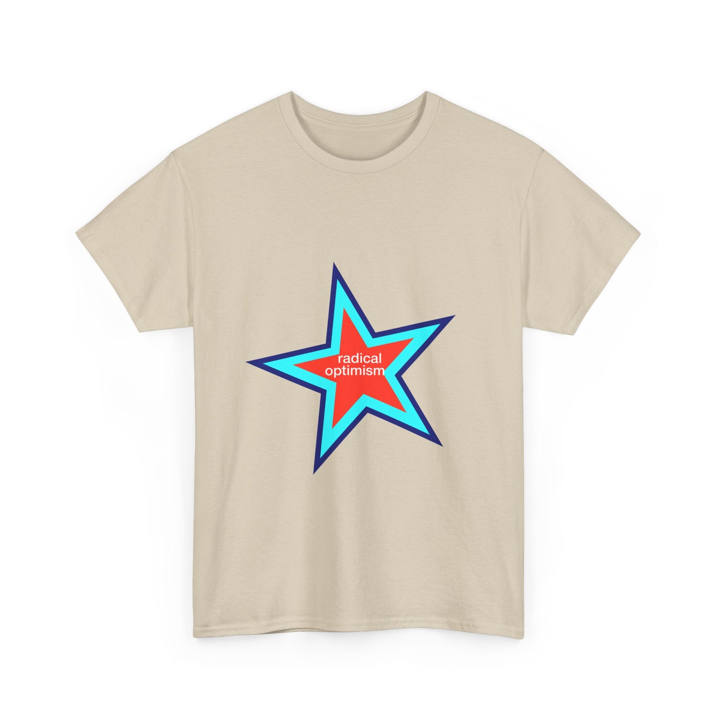 Power of Positivity Star Unisex Heavy Cotton Tee - snazzymerch