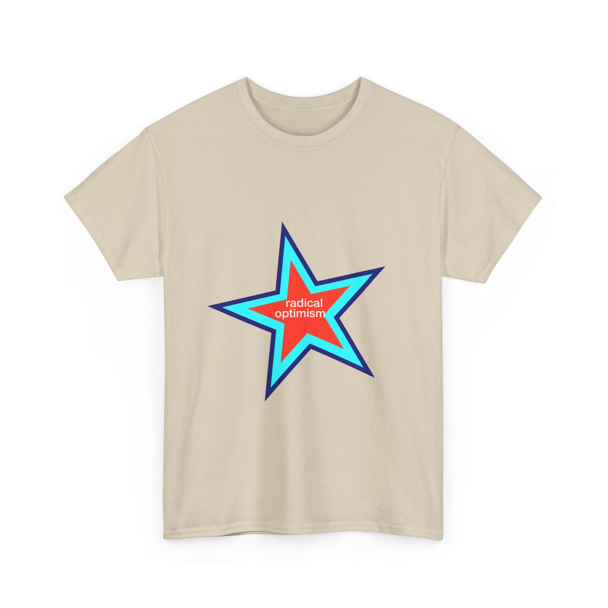 Power of Positivity Star Unisex Heavy Cotton Tee - snazzymerch