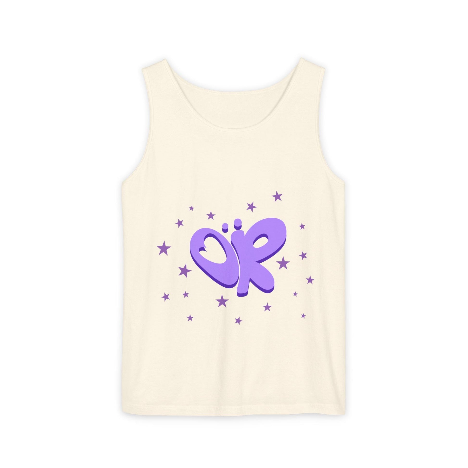 OR Graffiti Starburst-Dyed Tank Top Printify