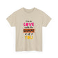 Orange Divide Symbol Unisex Heavy Cotton Tee - snazzymerch