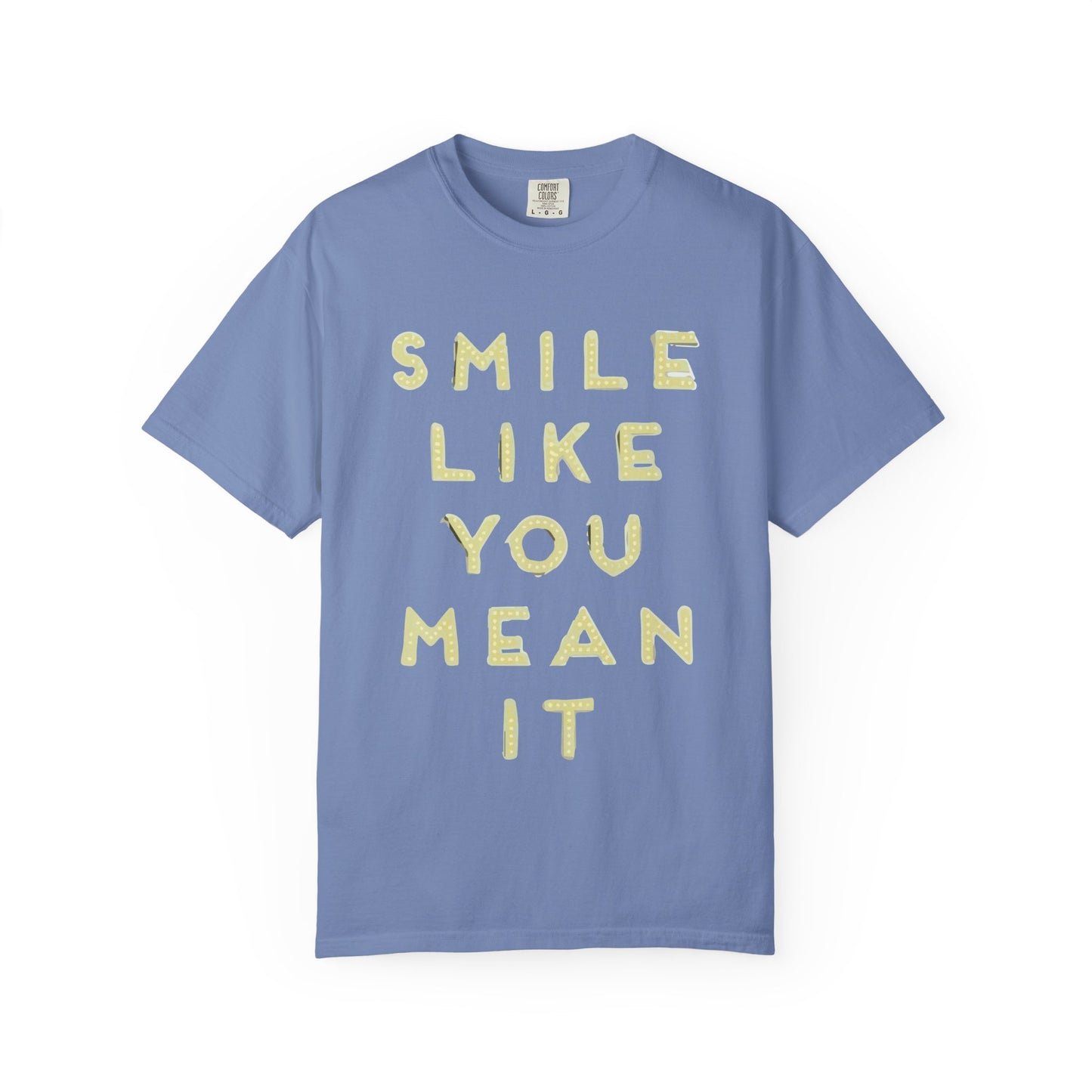 Glow-Inspired Quote Unisex Garment-Dyed T-shirt - snazzymerch