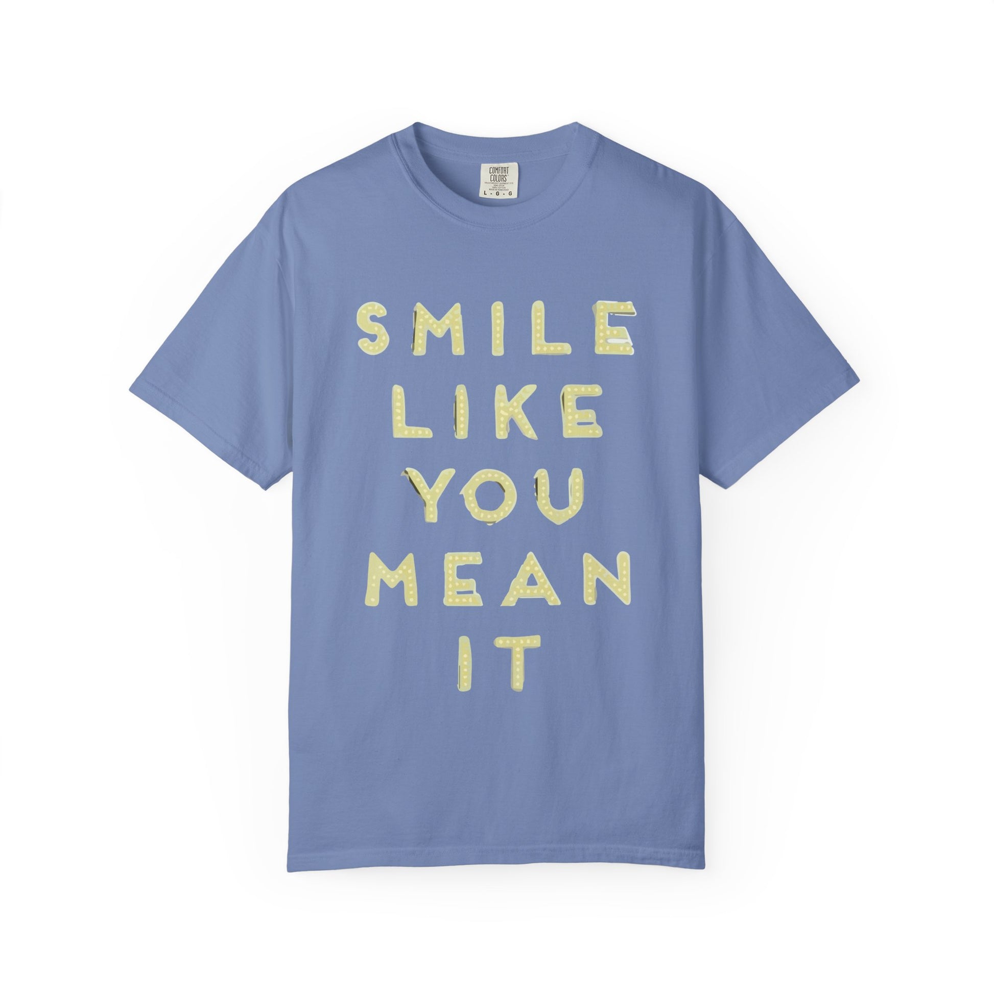Glow-Inspired Quote Unisex Garment-Dyed T-shirt - snazzymerch
