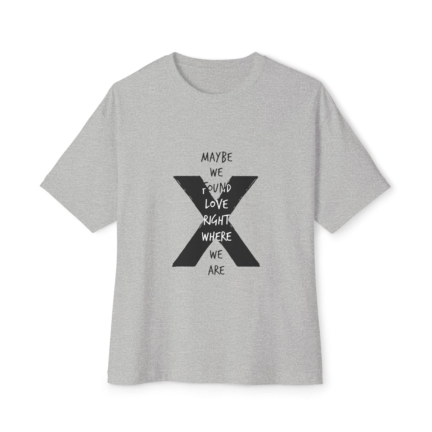Abstract Paw and Brush Stroke Oversized Boxy Tee Printify
