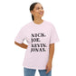 Retro Pop Art Unisex Oversized Boxy Tee - snazzymerch