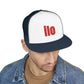 Billie Eilish Inspired Trucker Cap – Bold Red Block Edition Printify