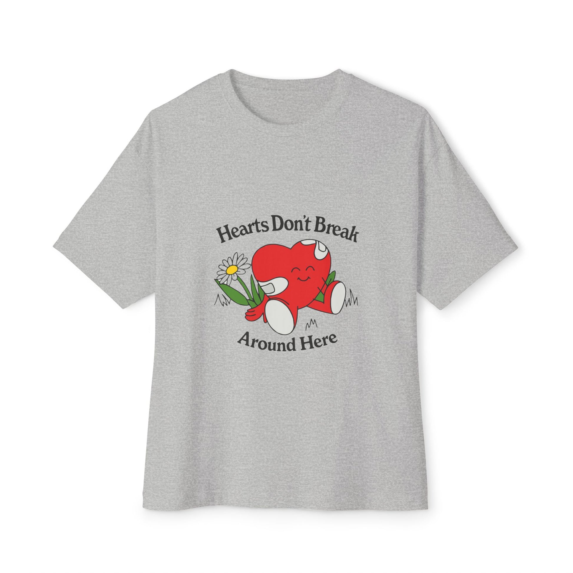 Abstract Guitar Sketch Oversized Boxy Tee Printify