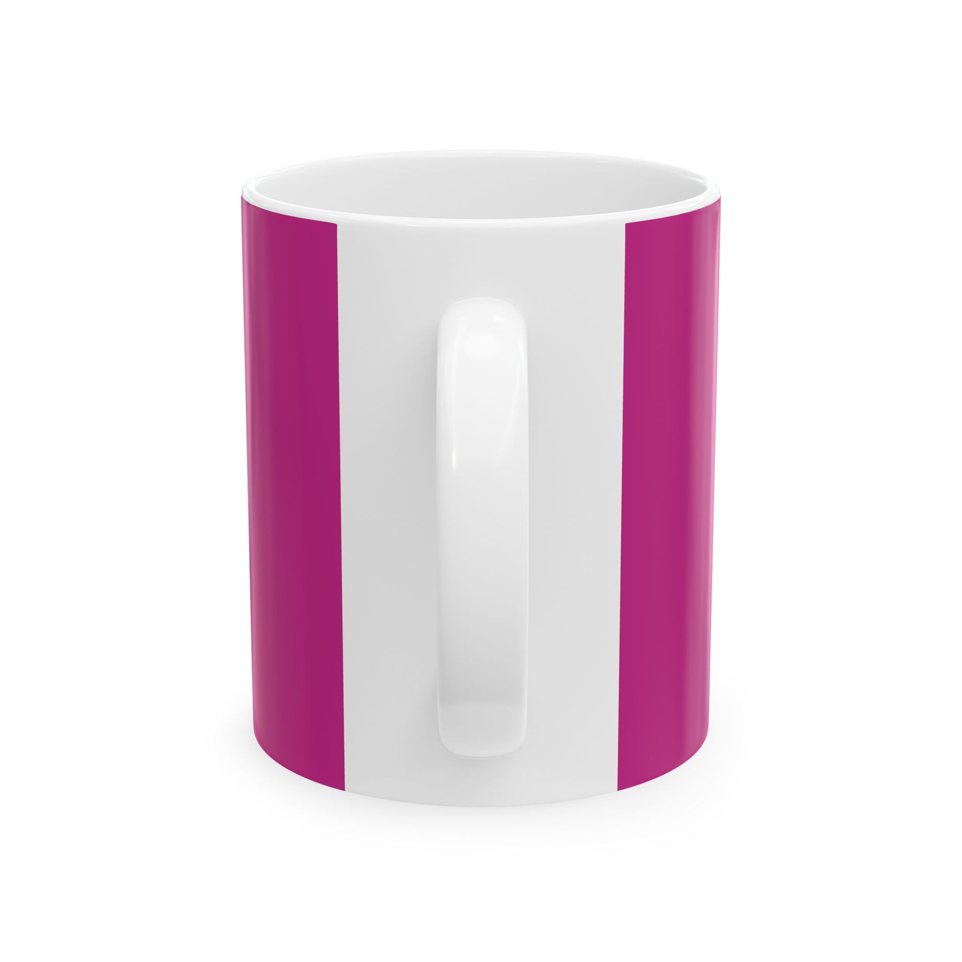Bold Lettering Ceramic Mug, (11oz, 15oz) - snazzymerch