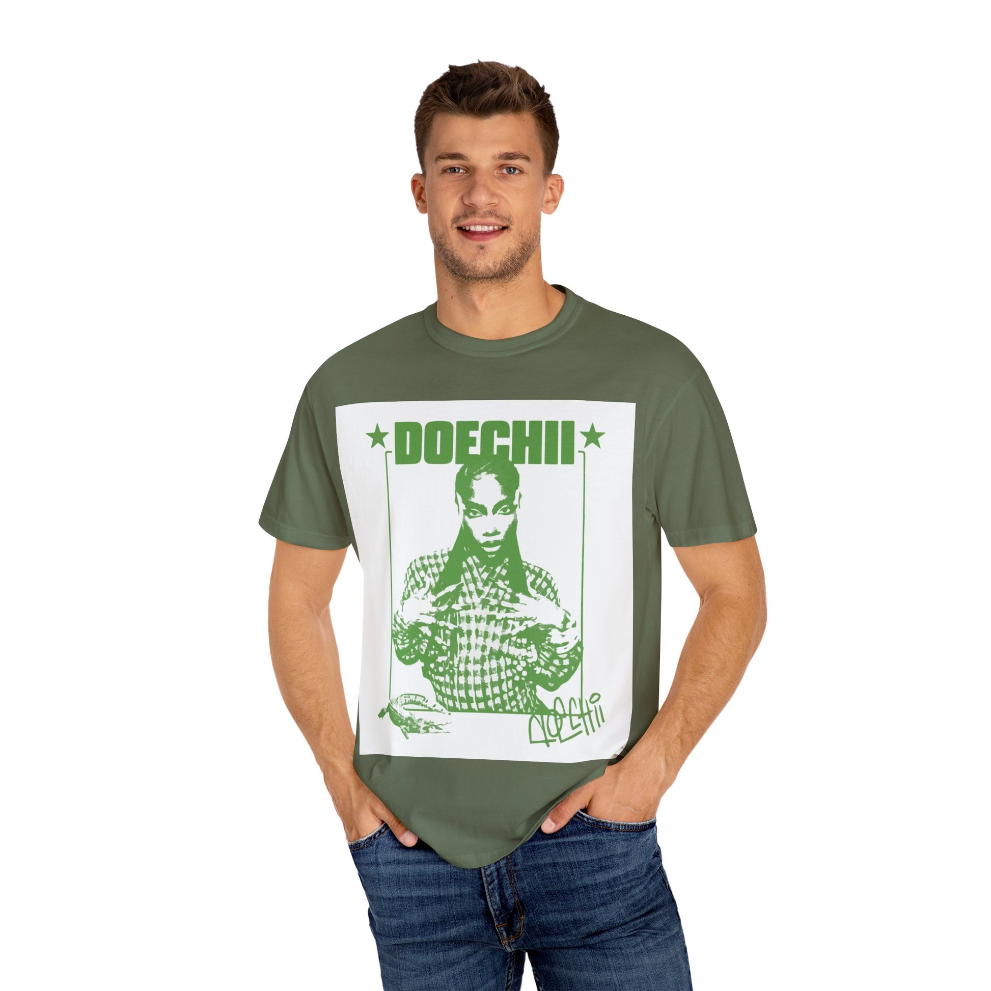 Star Frame Unisex Garment-Dyed T-shirt - snazzymerch