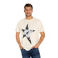 Born This Way Star Face-Unisex Dyed Tshirt Printify