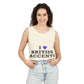 I Love British Accents-Dyed Tank Top Printify