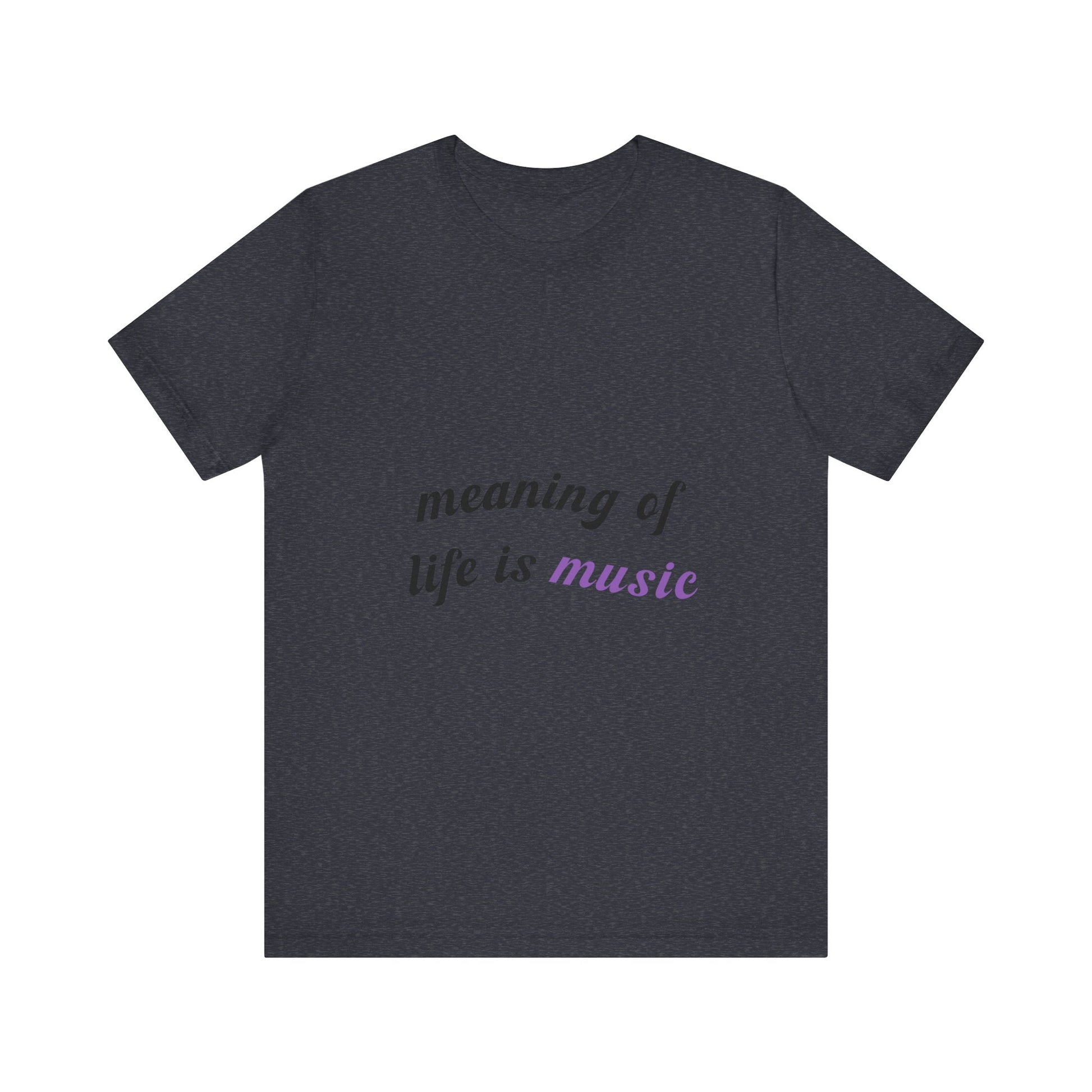 Feel the Music Vibe Unisex Jersey short sleeve tee Printify