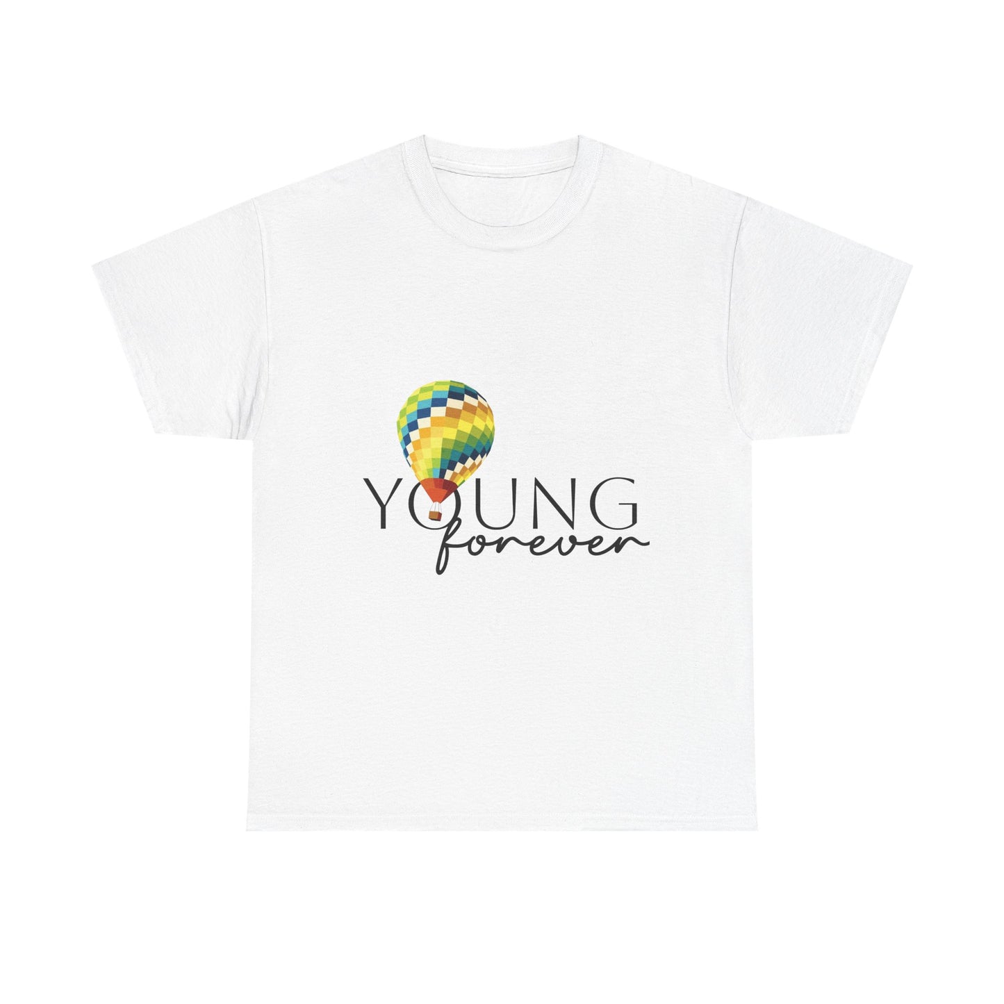 Sky Journey Balloon Unisex Heavy Cotton Tee - snazzymerch