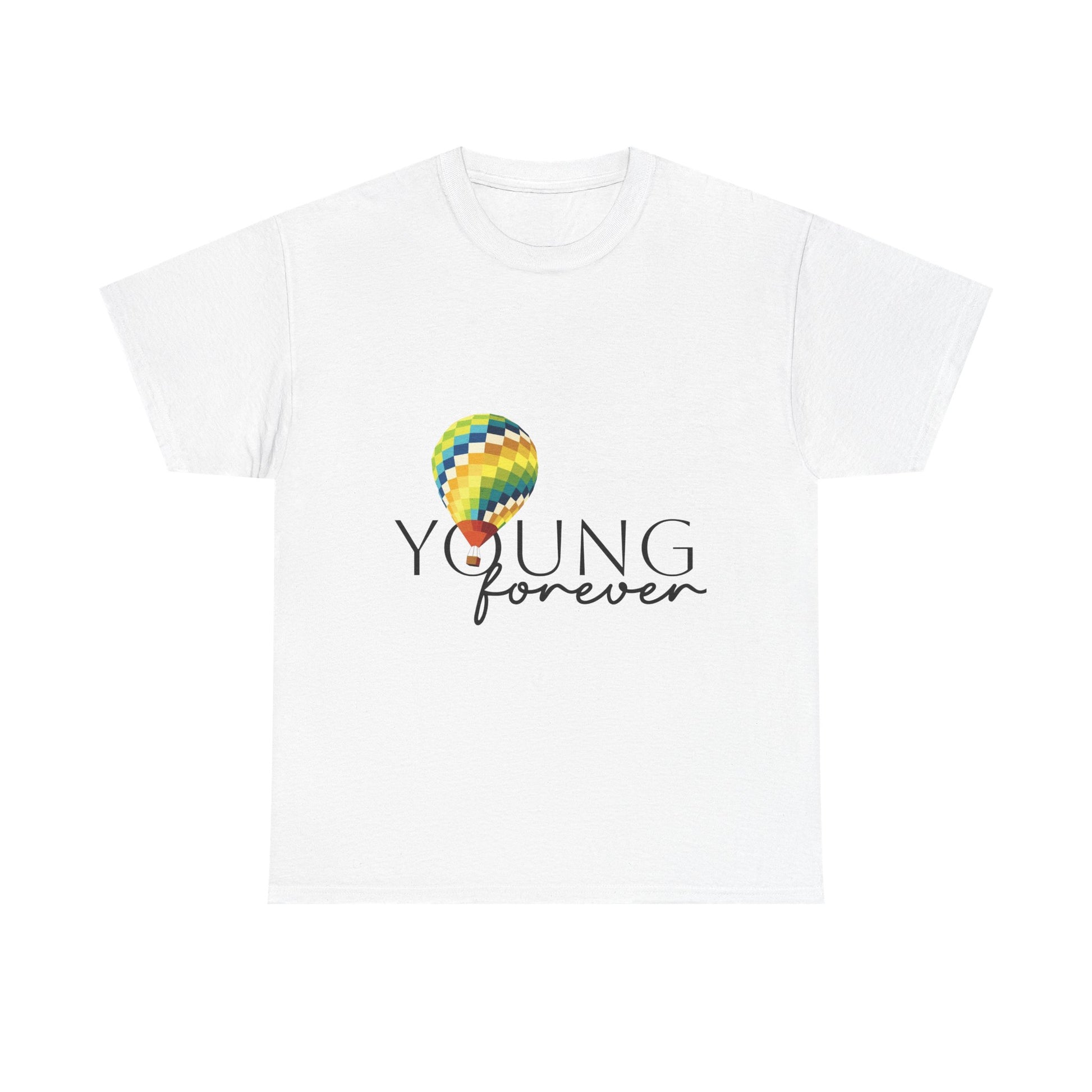 Sky Journey Balloon Unisex Heavy Cotton Tee - snazzymerch