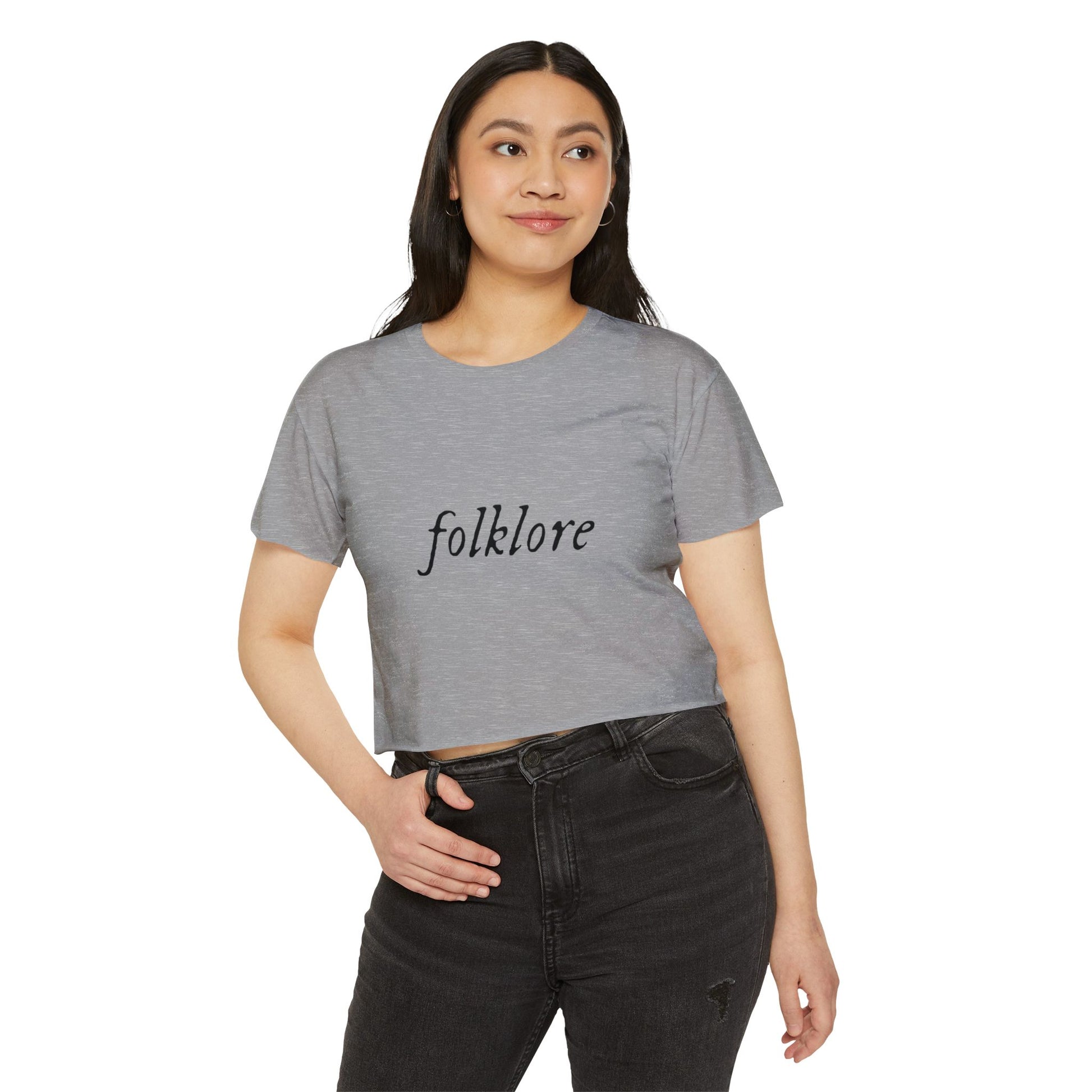 Cherry Lip Merch Women's Festival Crop Top - snazzymerch