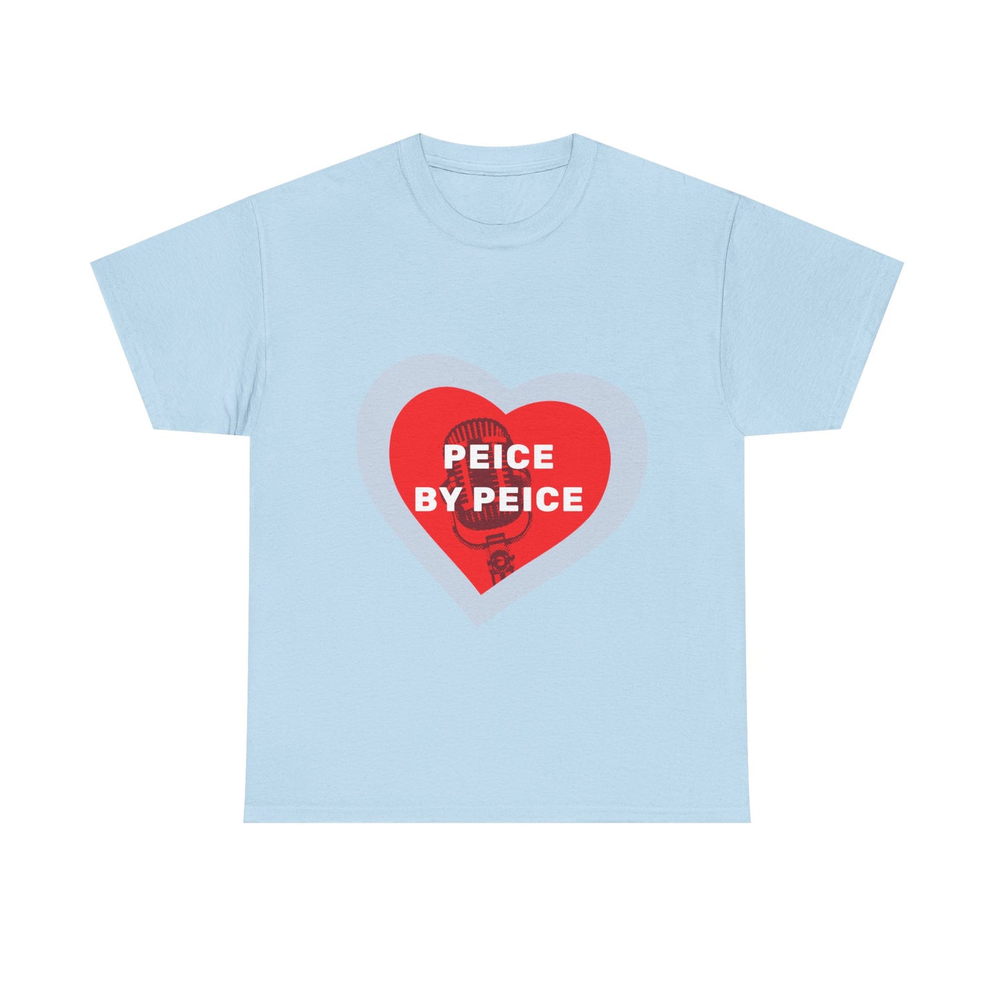 Piece by Piece Mic Drop Unisex Heavy cotton tee Printify